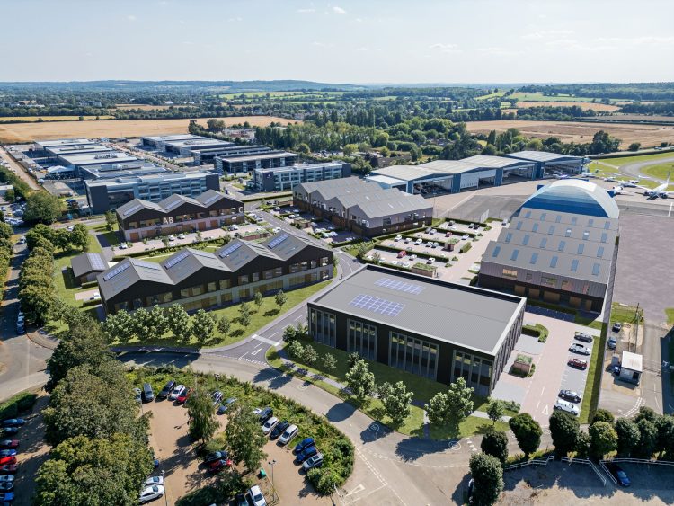 Oxford-Airport_Science-Park_View-1_HR AEROX Oxford - CGI Of Scheme